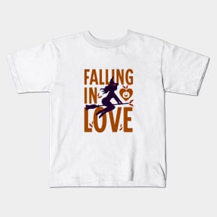 Falling in Love || Halloween Kids T-Shirt